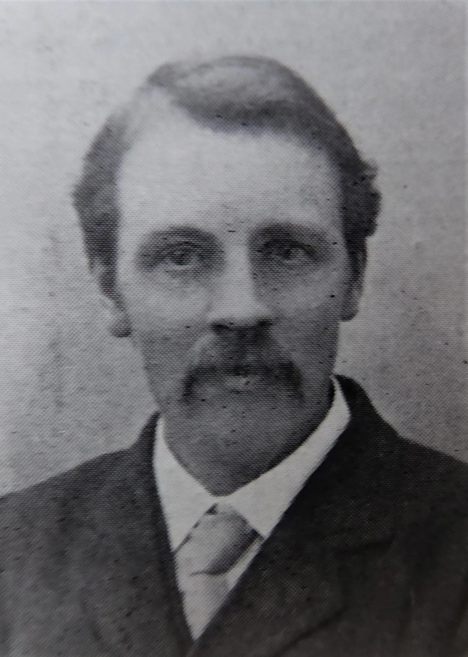 Porträt von Albert Broadbent (1867–1912) – Gedenkseite