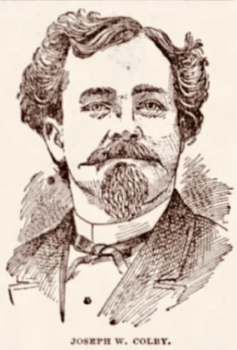 Portrait of Joseph W. Colby (1854–1916) – memorial page