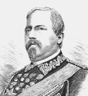Porträt von Cesare Bonelli (1821–1904) – Gedenkseite