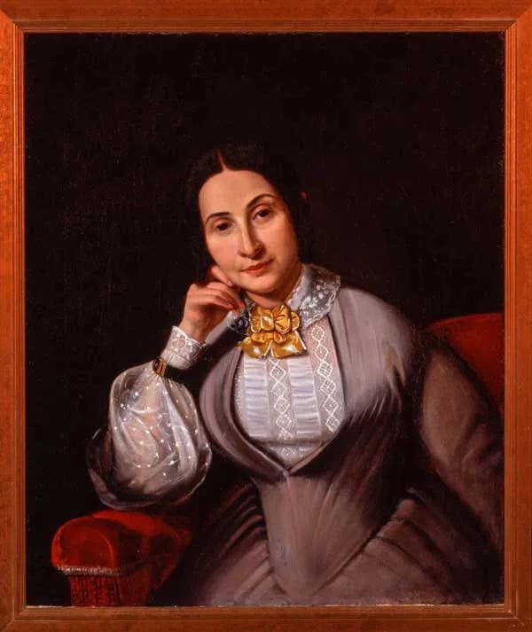 Portrait of Isabel Rebecca Lyons Mordecai (1804–1896) – memorial page