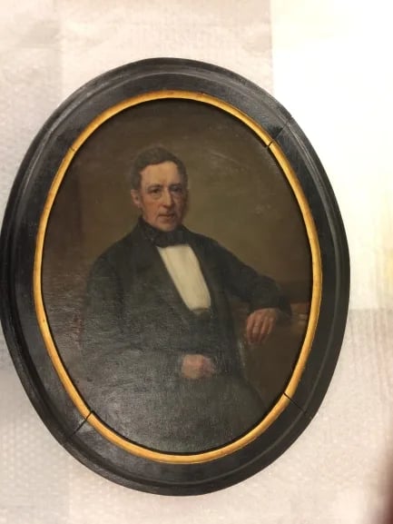 Porträt von Cornelis Bergsma (1799–1881) – Gedenkseite