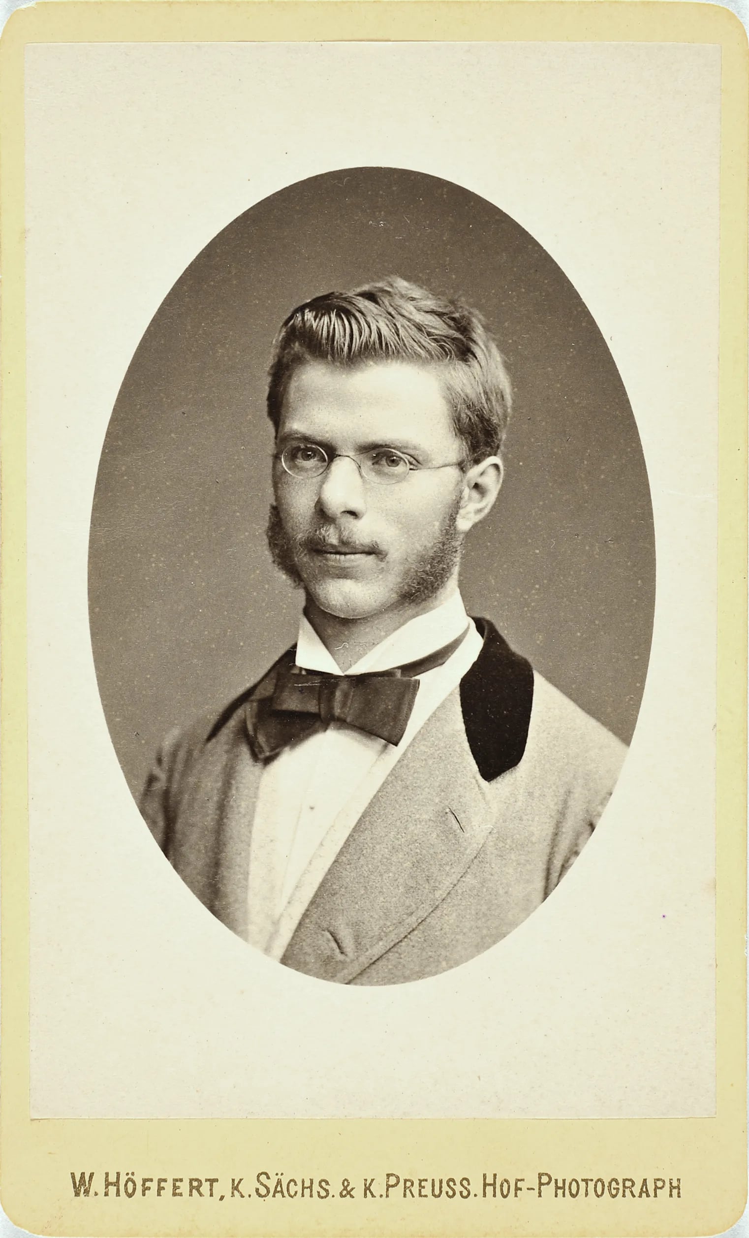 Porträt von Karl Bertschinger (1856–1893) – Gedenkseite