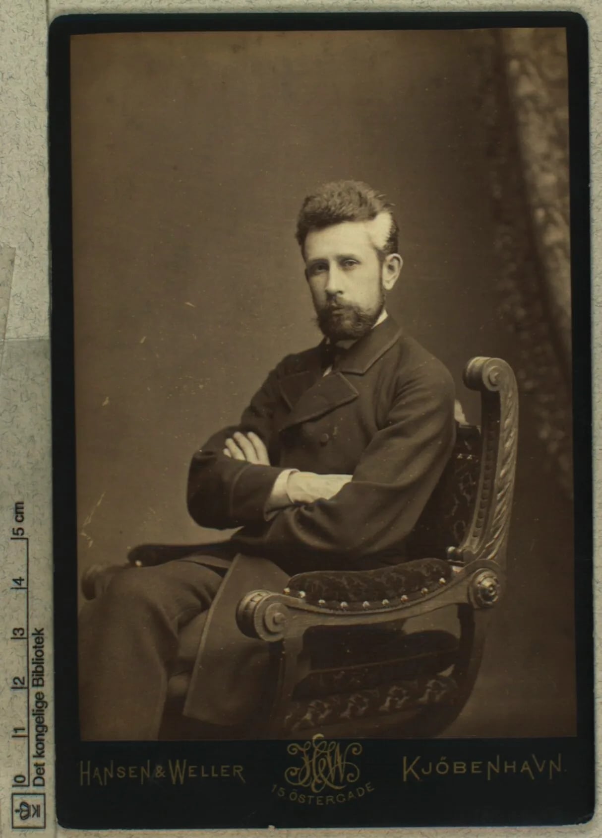 Portrait of Christian Weis-Hoff-Rosencrone (1850–1916) – memorial page