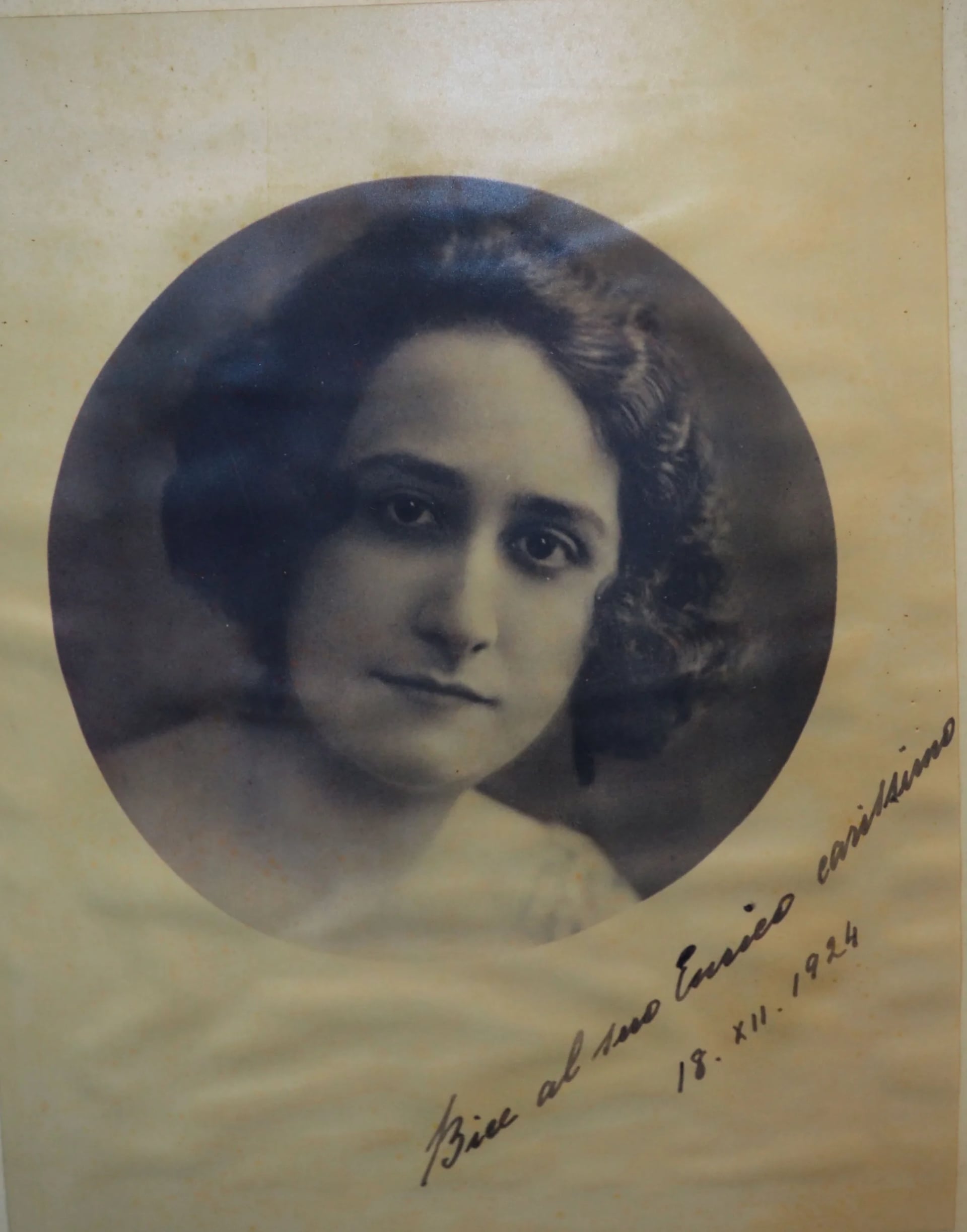 Porträt von Bice Mizzi (1899–1985) – Gedenkseite