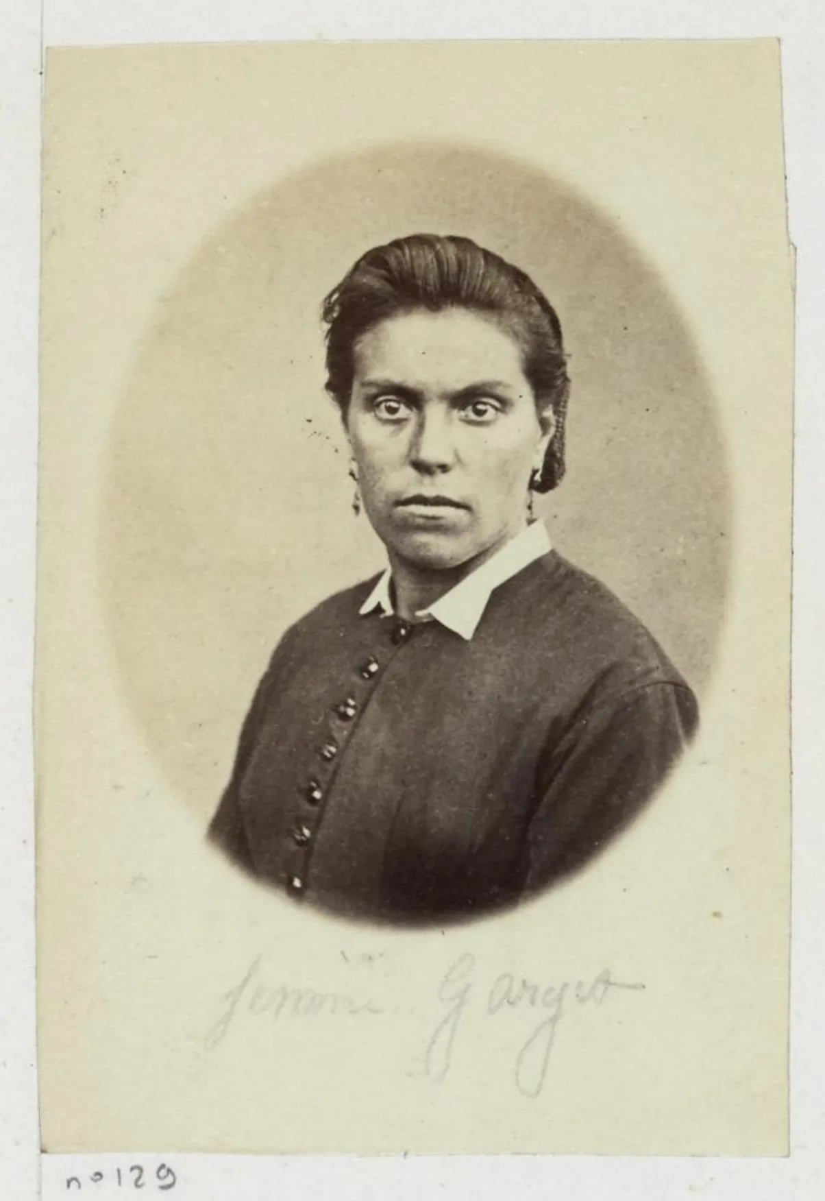Porträt von Victorine Gorget (1843–1901) – Gedenkseite