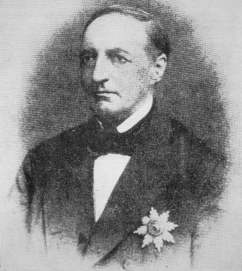 Portrait of Georg Heinrich Bacmeister (1807–1890) – memorial page