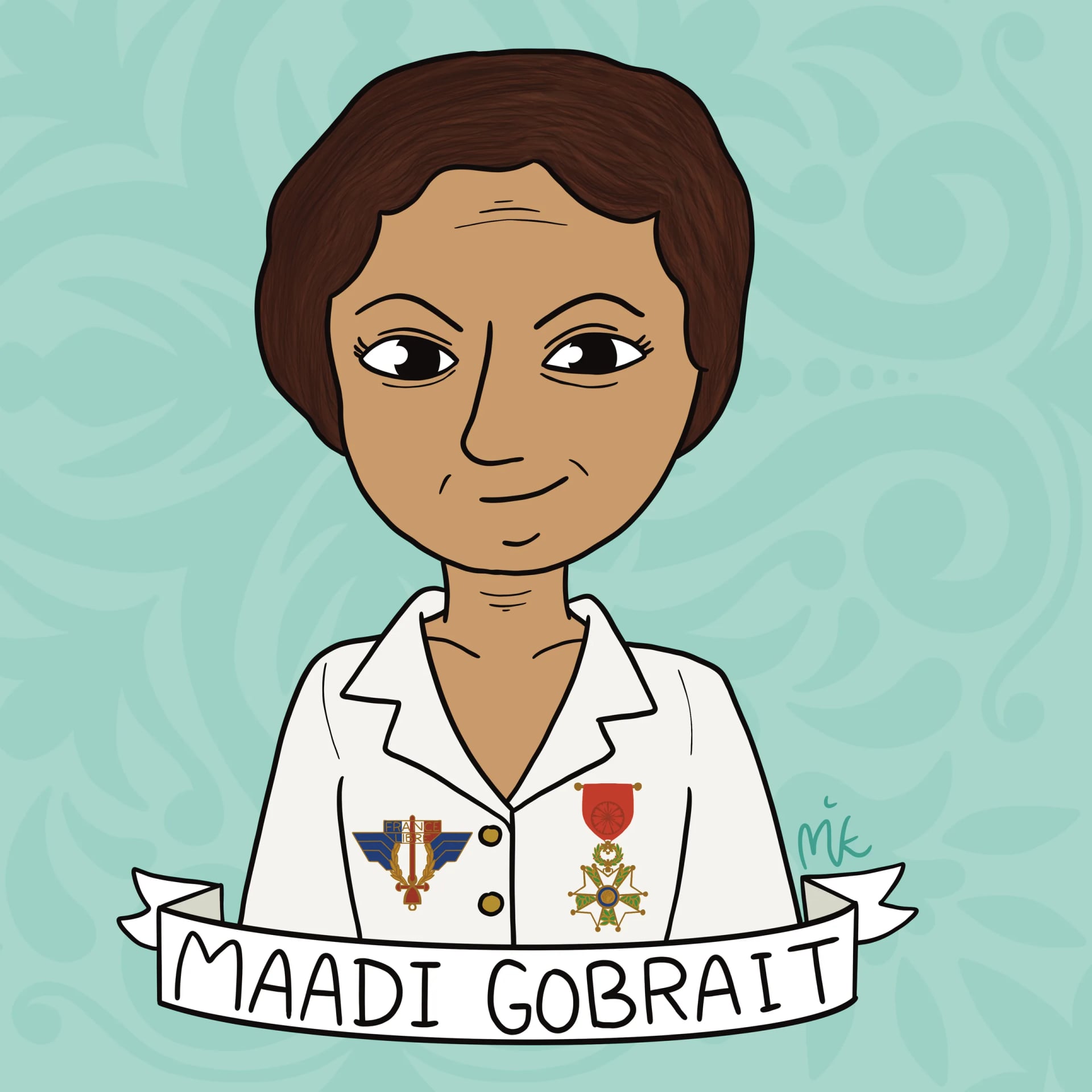 Portrait of Maadi Gobrait (1904–1980) – memorial page