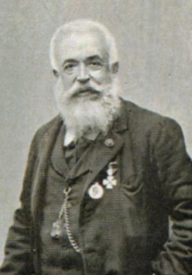 Porträt von Luigi Sartori (1834–1921) – Gedenkseite