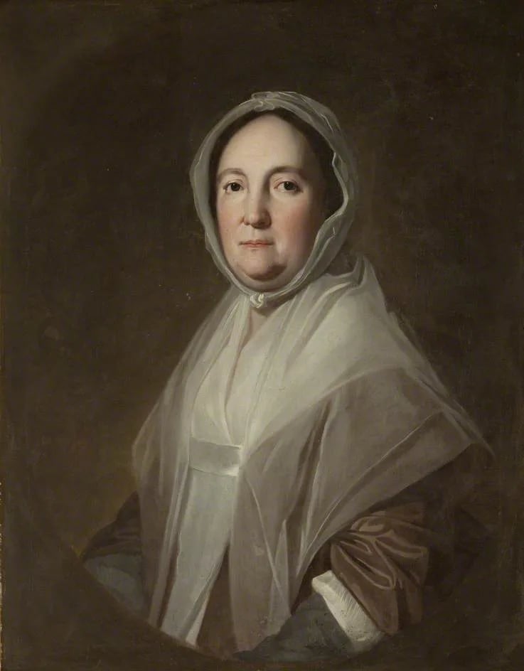 Porträt von Mary Dilworth (1714–1786) – Gedenkseite