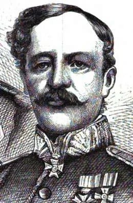 Porträt von Oskar von Zoller (1809–1866) – Gedenkseite