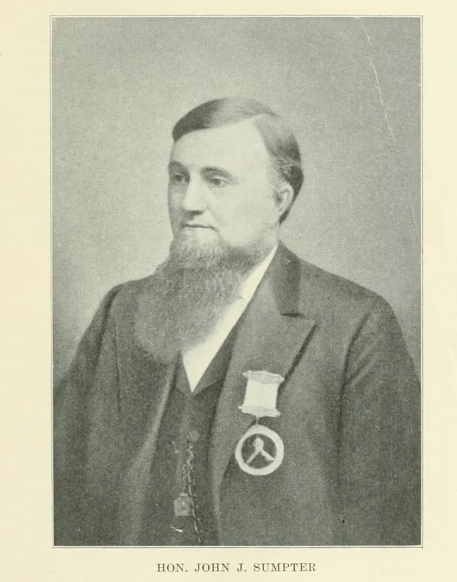 Portrait of John J. Sumpter (1842–1899) – memorial page
