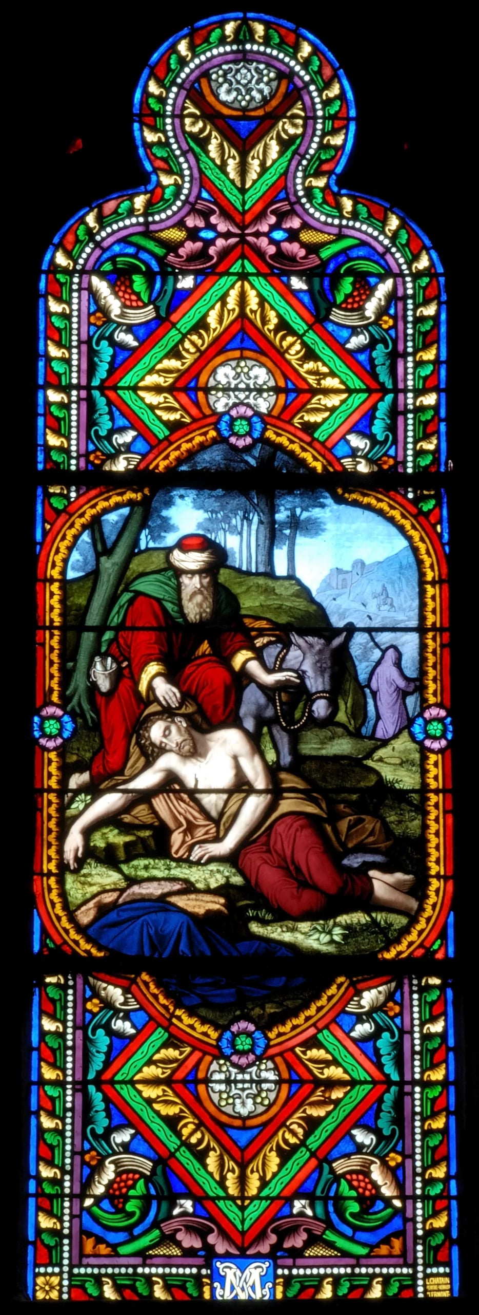 Porträt von Lucien Chatain (1846–1886) – Gedenkseite