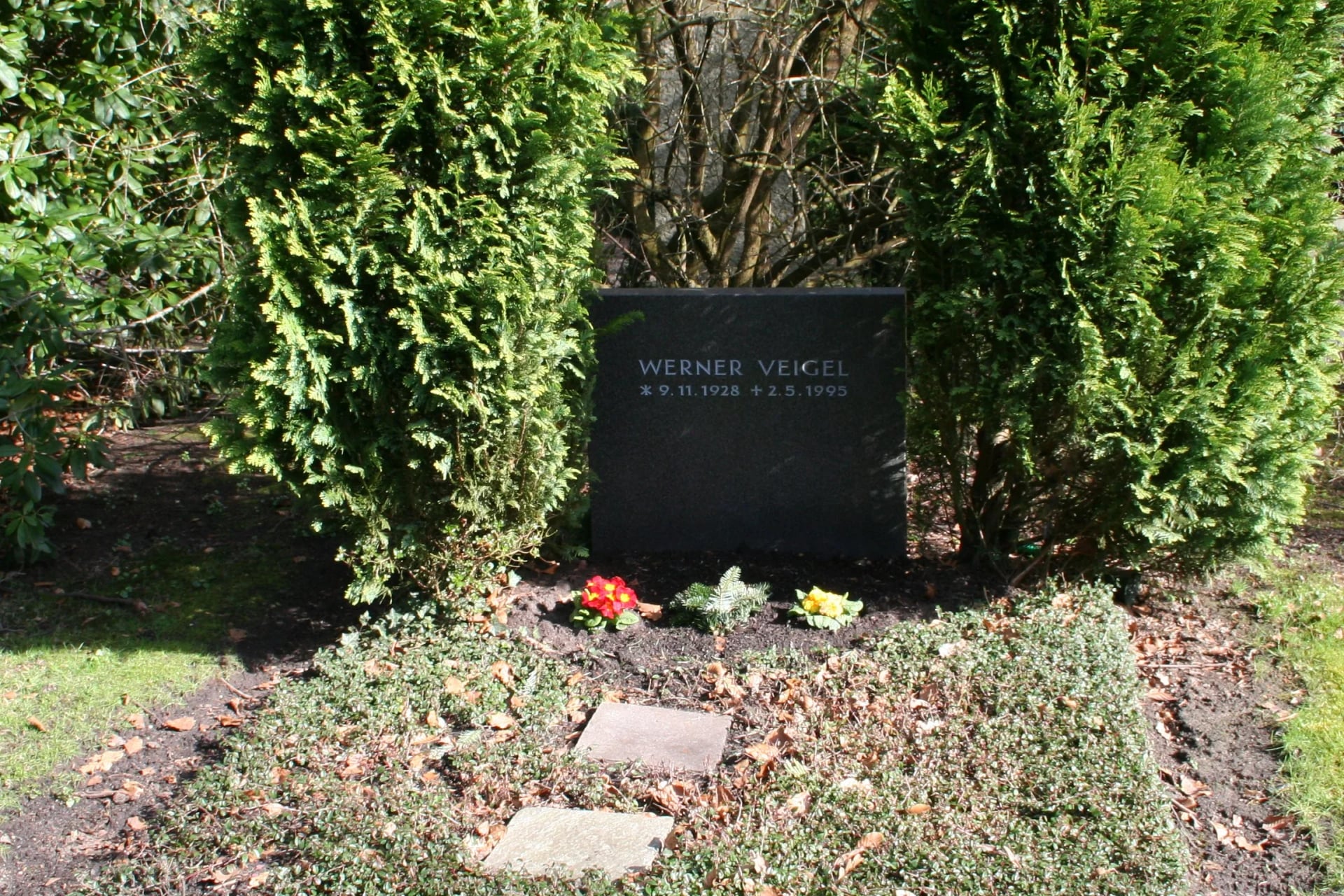 Portrait of Werner Veigel (1928–1995) – memorial page