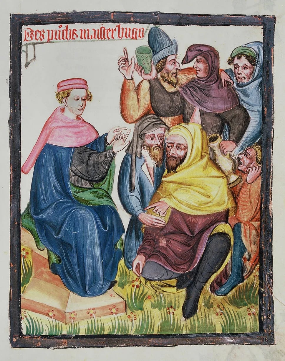 Porträt von Hugo von Trimberg (1230–1313) – Gedenkseite