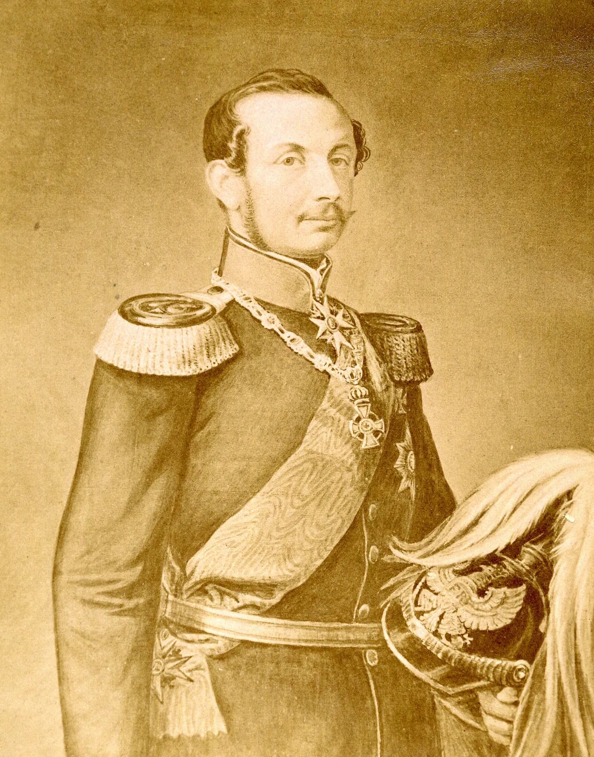 Porträt von Alexander von Preußen (1820–1896) – Gedenkseite