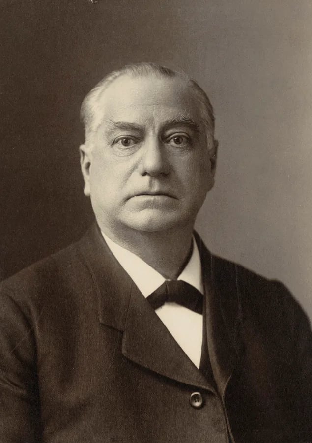 Porträt von Charles Leroy Dean (1844–1909) – Gedenkseite