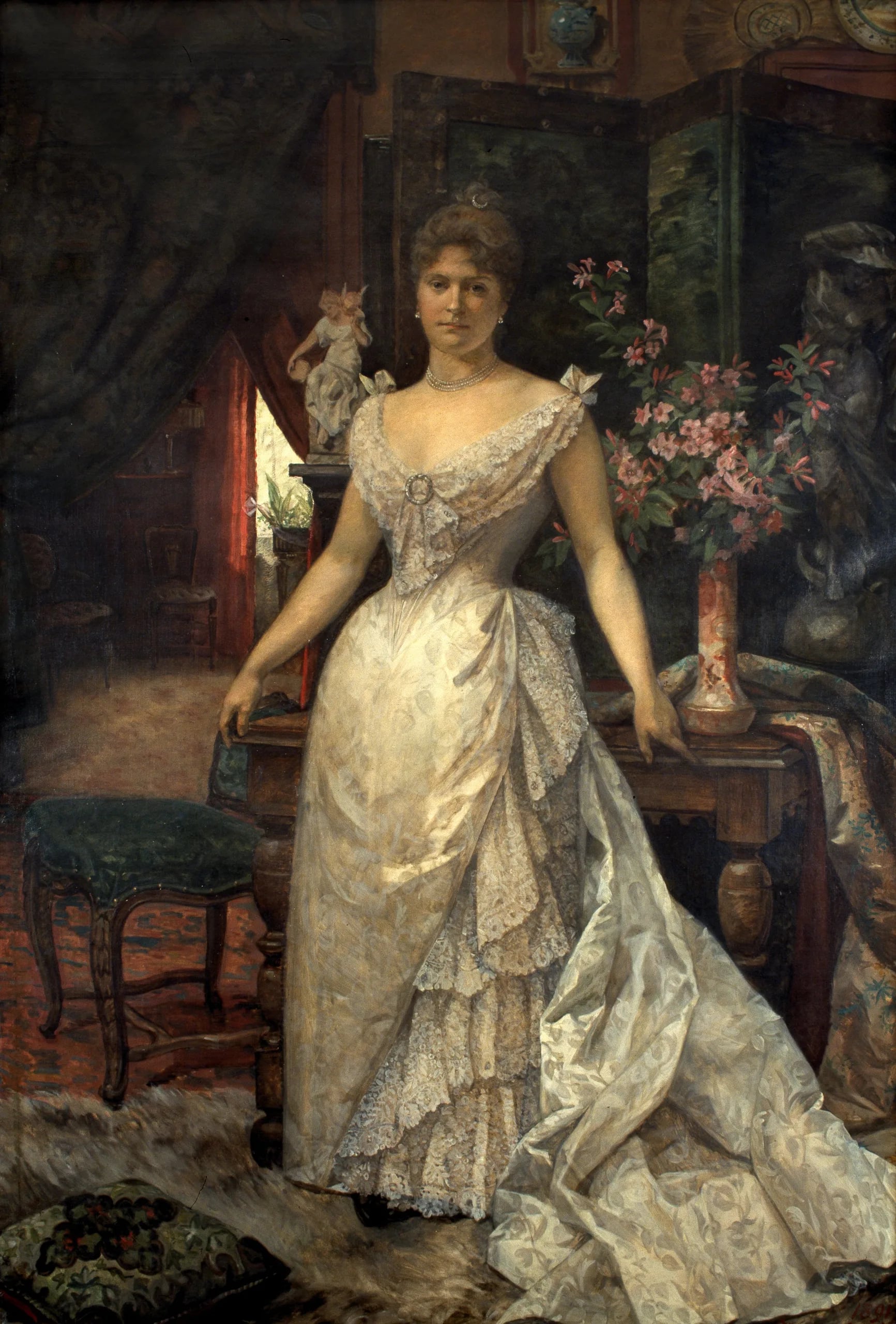Porträt von Adelaïde Lefebvre (1860–1940) – Gedenkseite