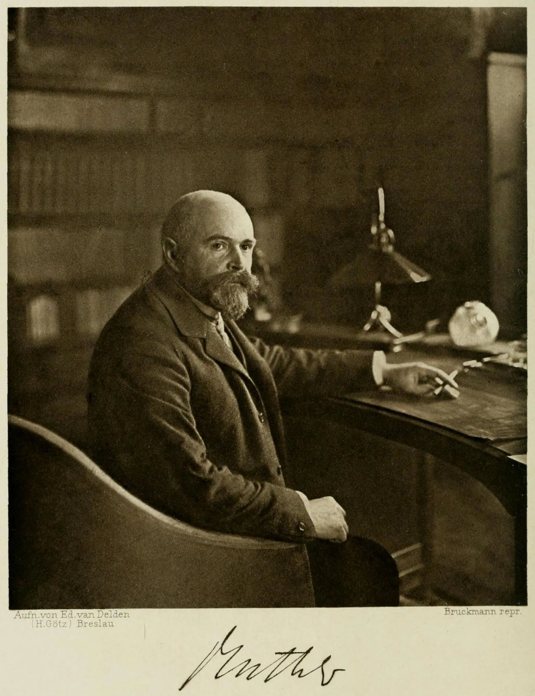 Portrait of Richard Muther (1860–1909) – memorial page