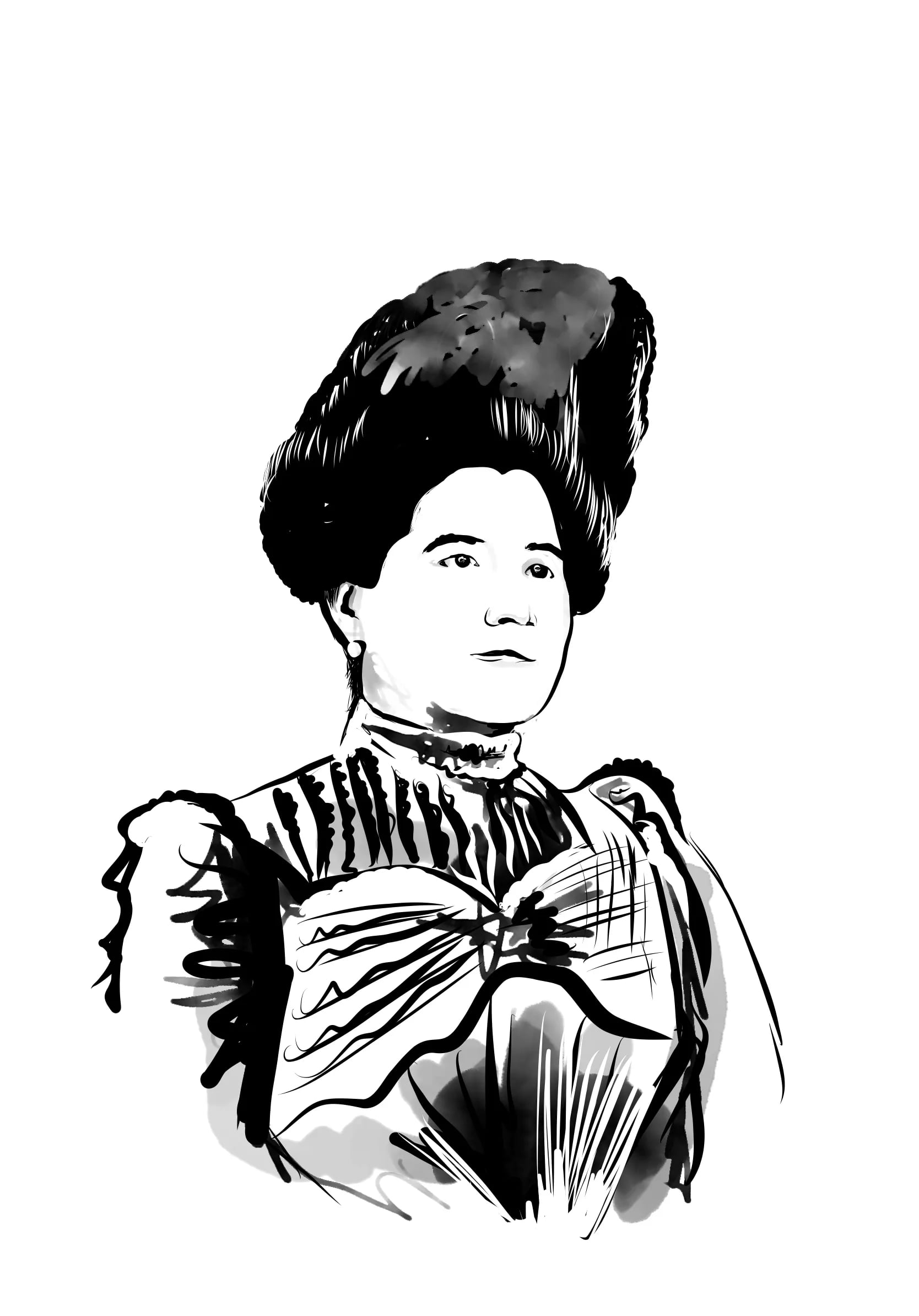 Portrait of Victoria Mallabiabarrena (1867–1960) – memorial page