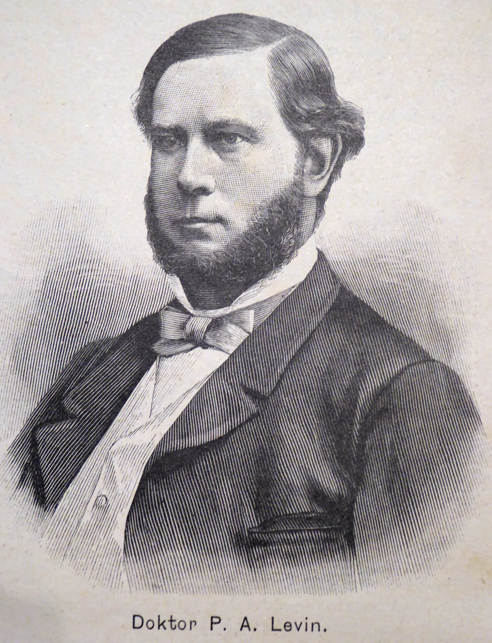 Portrait of Pehr Axel Levin (1821–1891) – memorial page