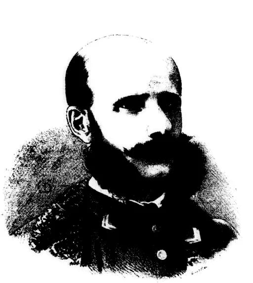 Porträt von Eugène Pick (1823–1882) – Gedenkseite