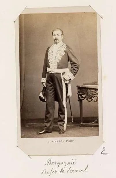 Portrait of Hippolyte Bergognié (1820–1886) – memorial page