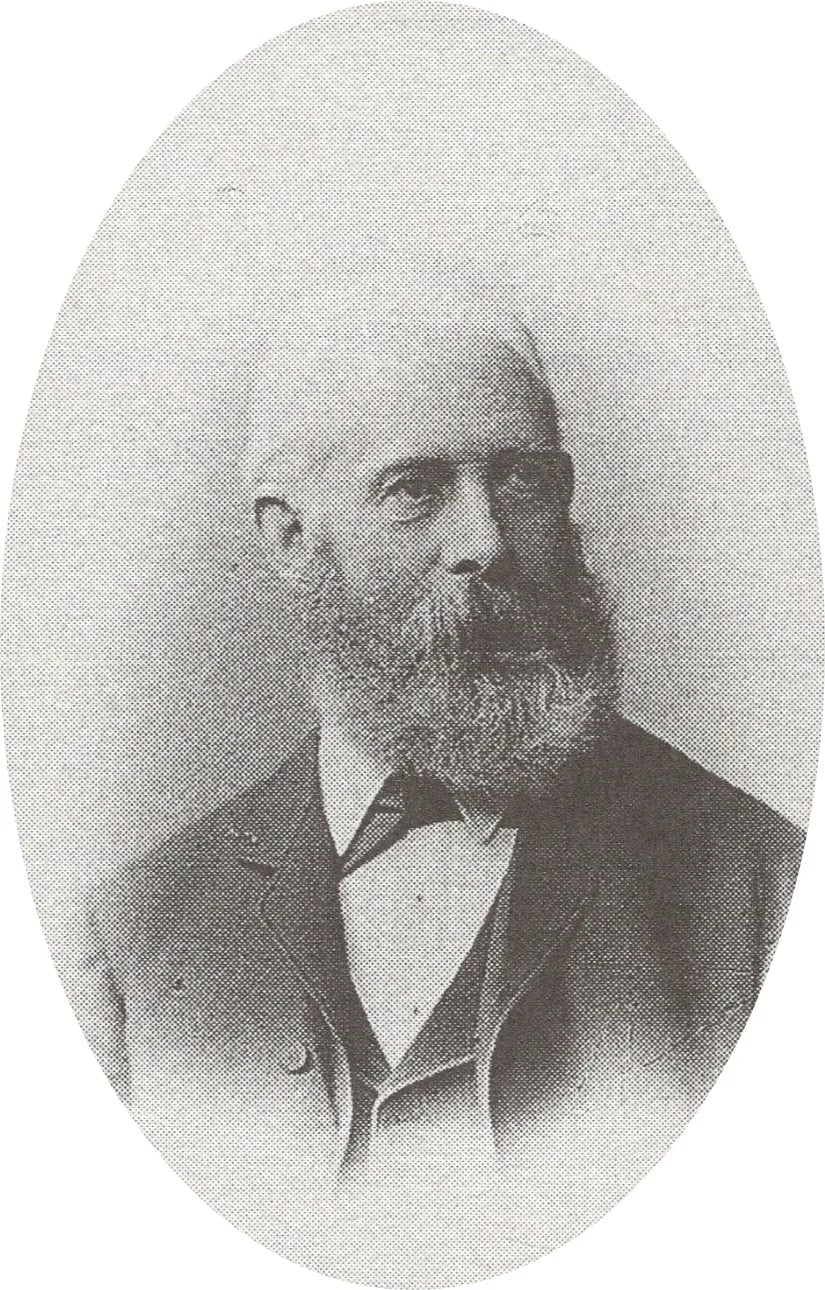 Porträt von Eduard Fürstenau (1826–1913) – Gedenkseite