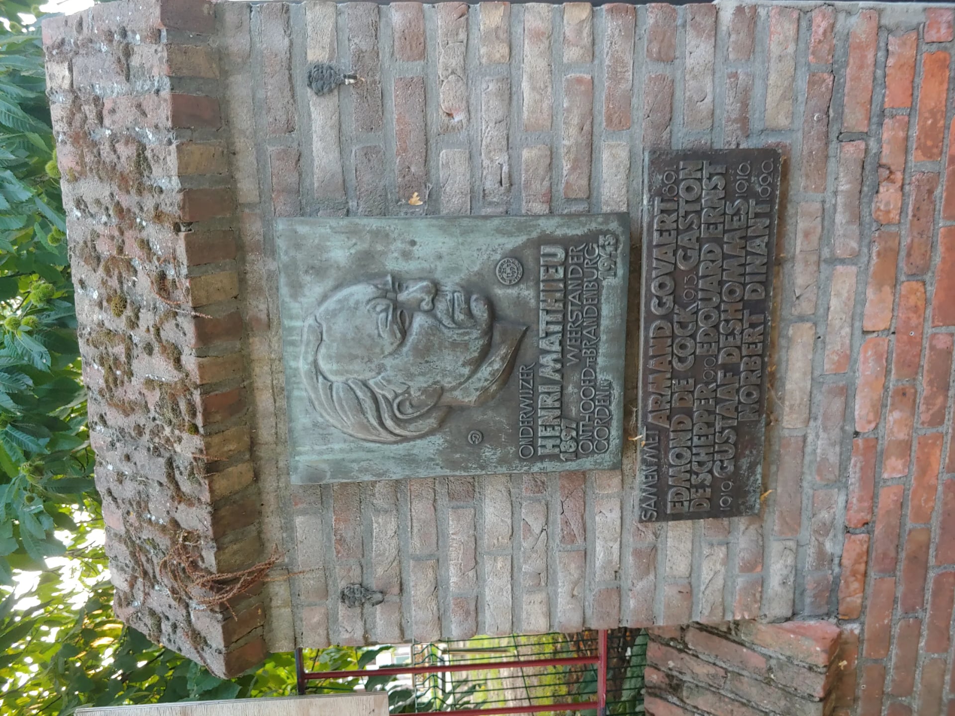 Portrait of Henri Matthieu (1897–1943) – memorial page