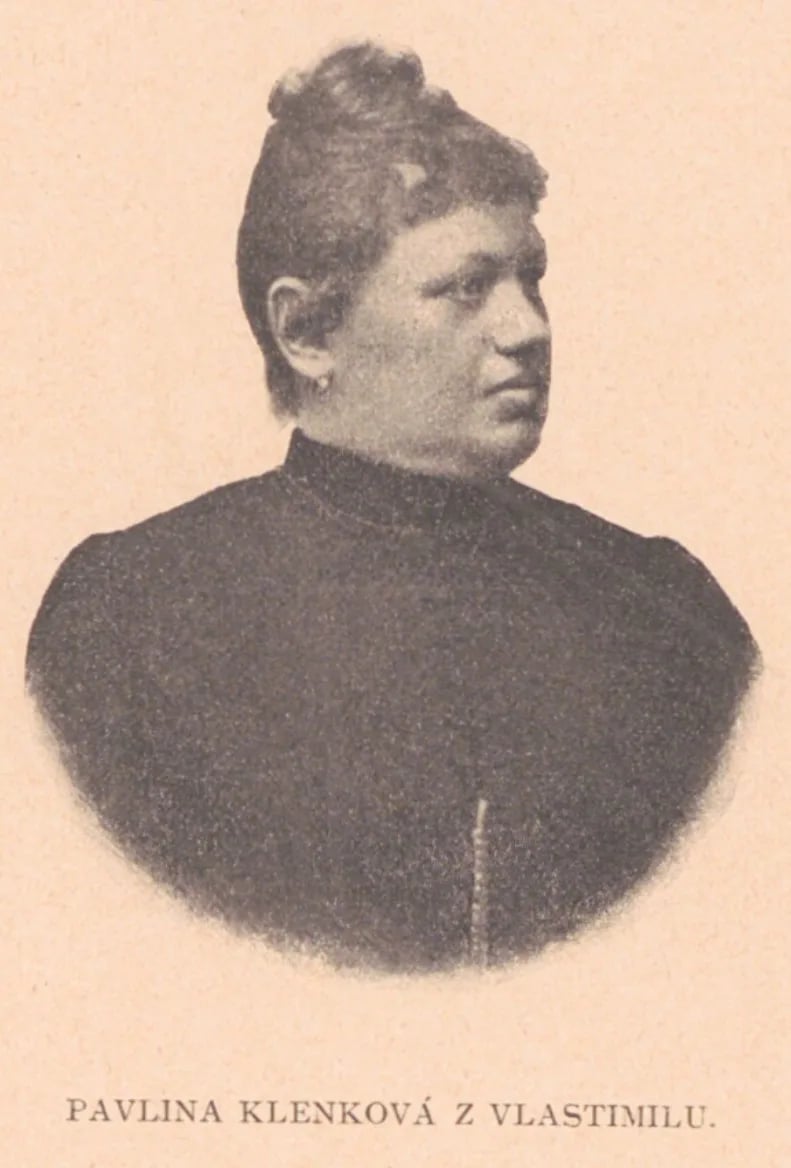 Portrait of Pavlína Klenková (1849–1912) – memorial page