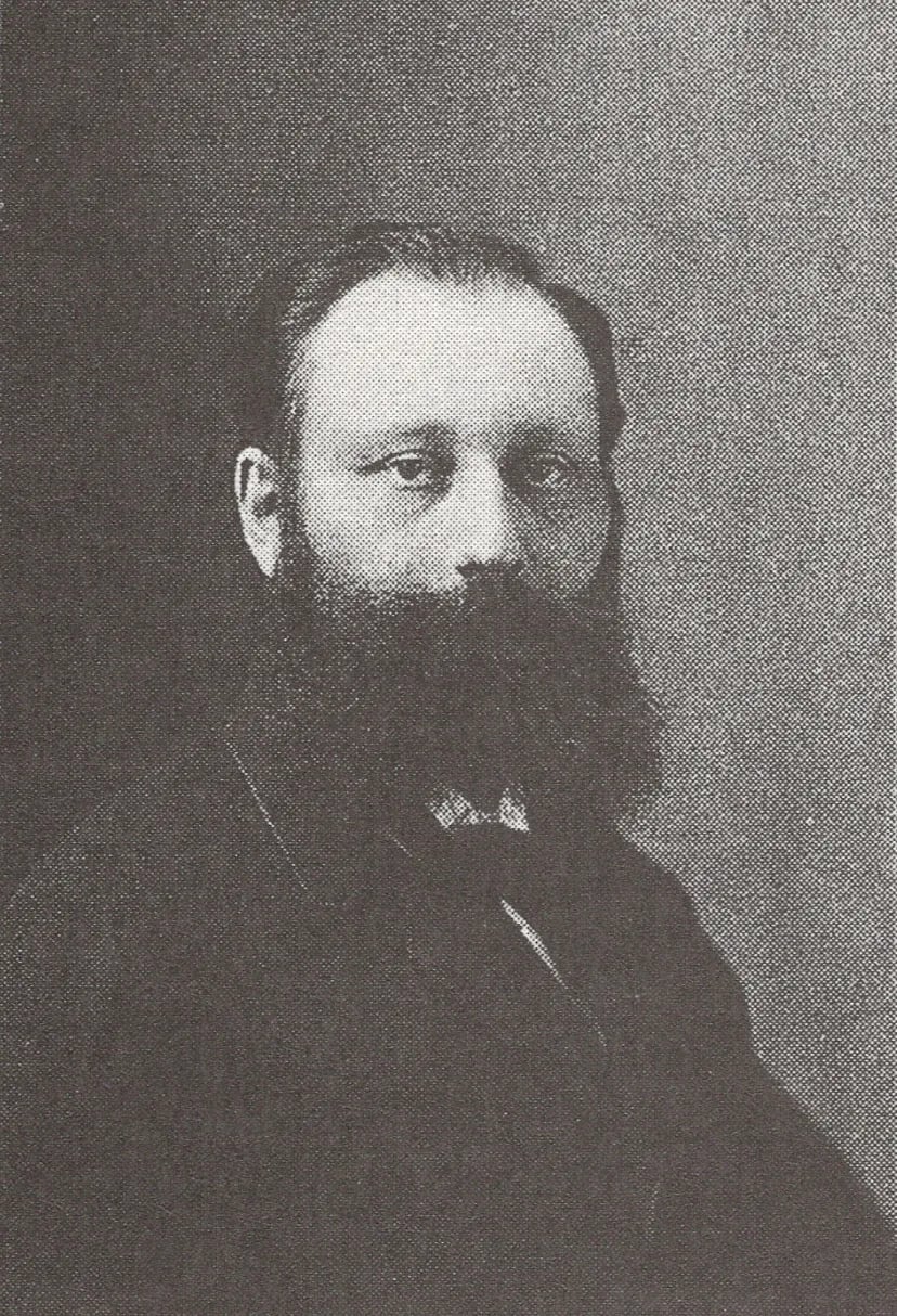 Porträt von Karl Püschel (1842–1912) – Gedenkseite