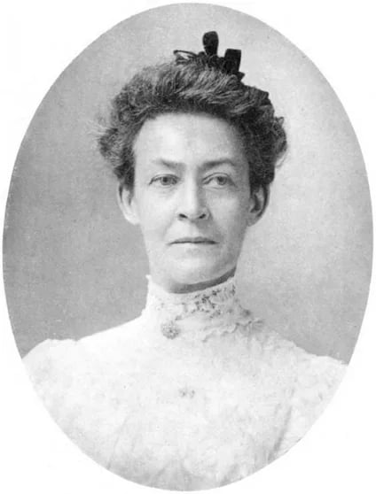 Porträt von Fanny E. Minot (1847–1919) – Gedenkseite