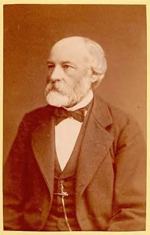 Porträt von Ludvig Löwegren (1817–1894) – Gedenkseite