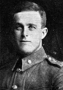 Porträt von Hugh Tuke (1885–1915) – Gedenkseite