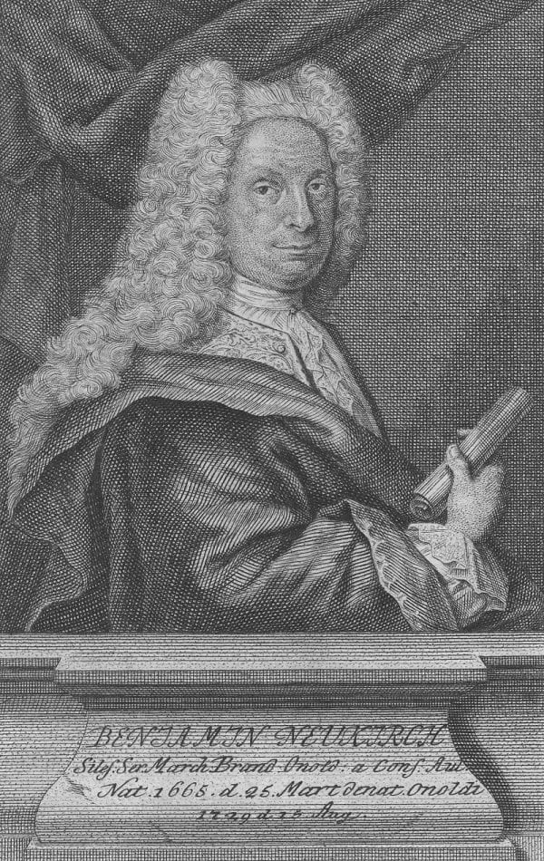 Portrait of Benjamin Neukirch (1665–1729) – memorial page
