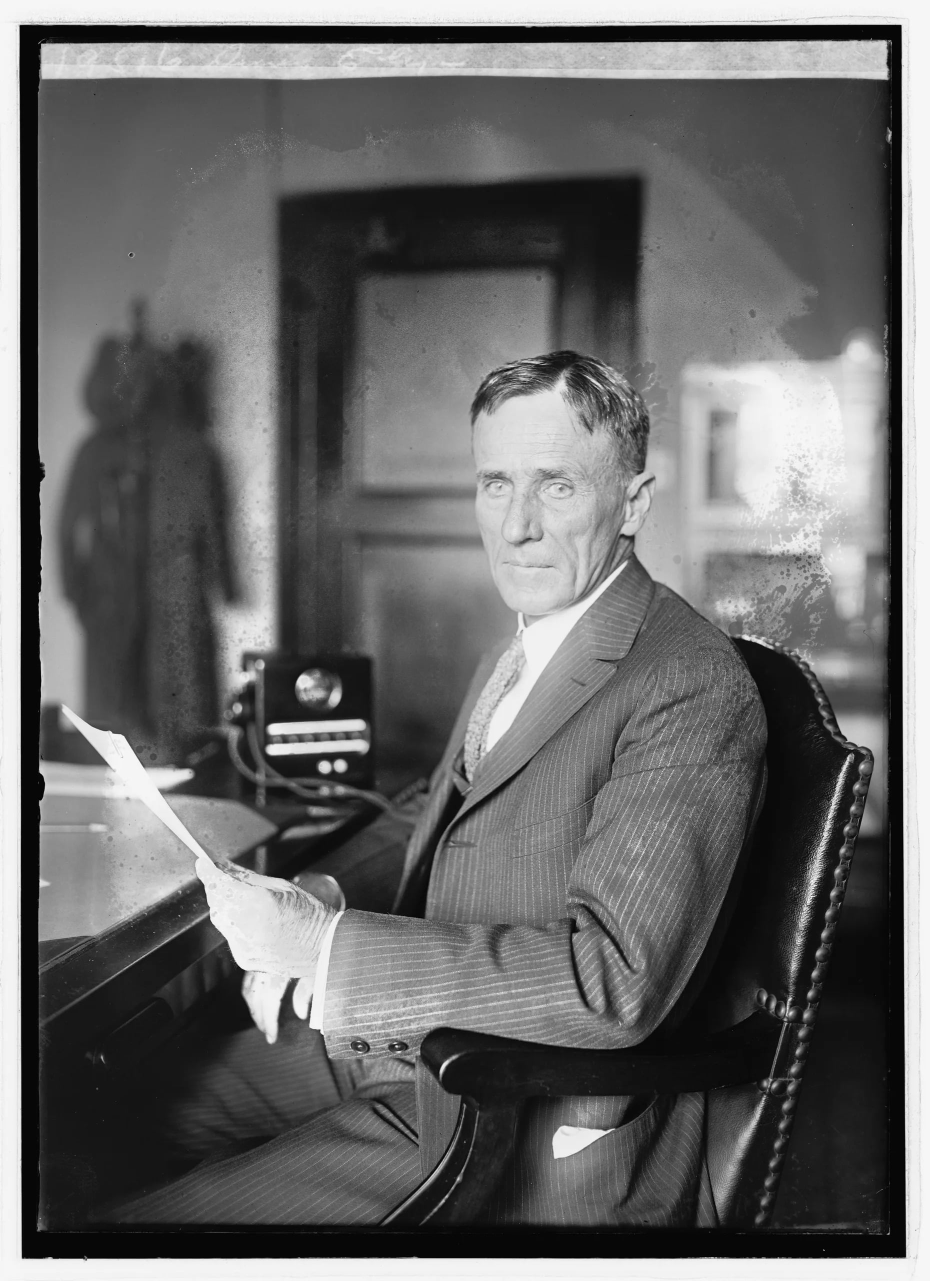 Portrait of Sims Ely (1862–1954) – memorial page