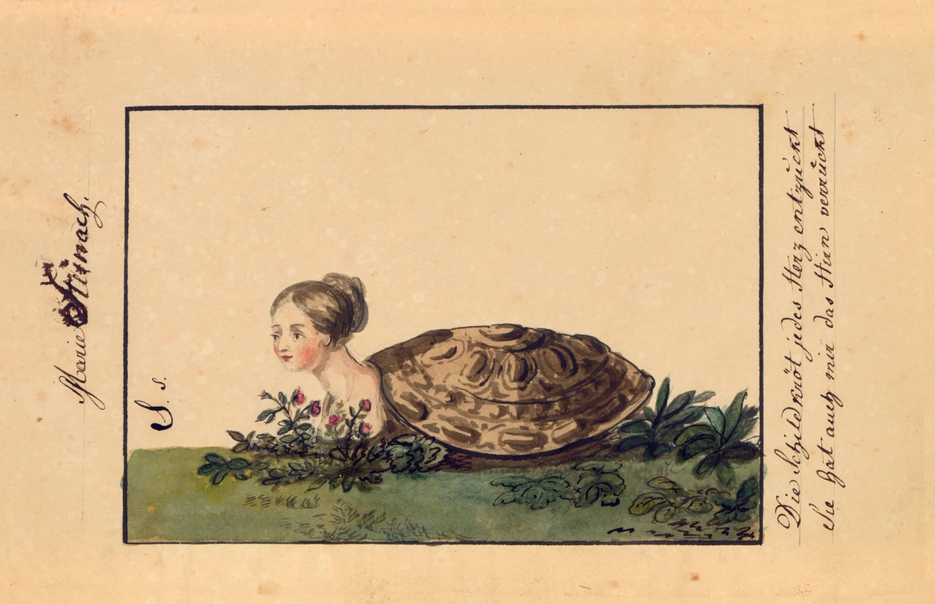 Portrait of Marie von Steinach (1805–1893) – memorial page