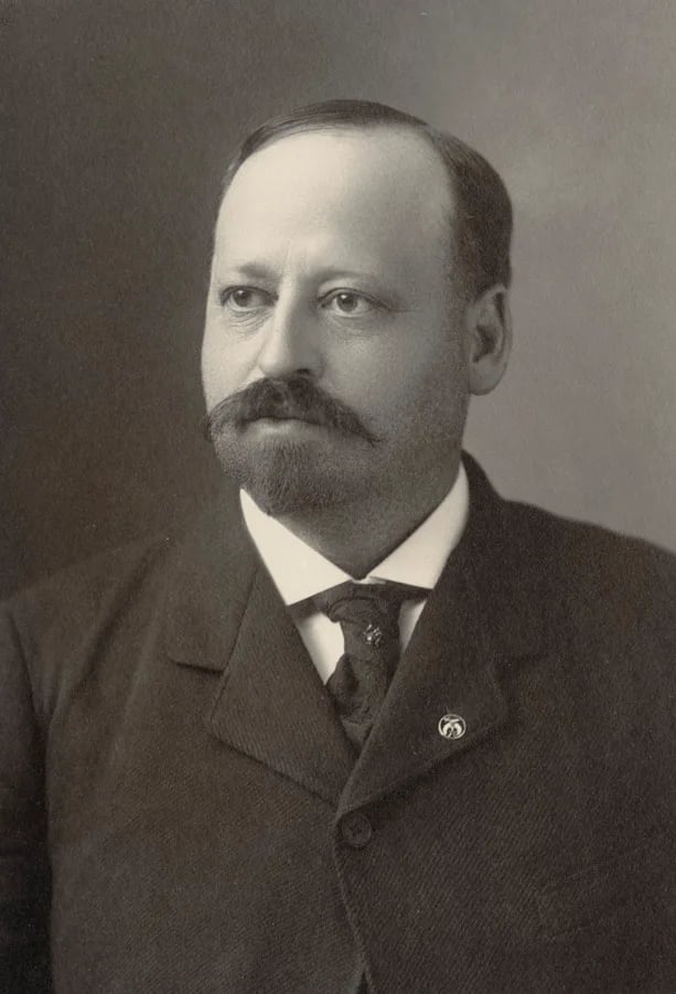 Porträt von Ebenezer Alden Dyer (1857–1921) – Gedenkseite
