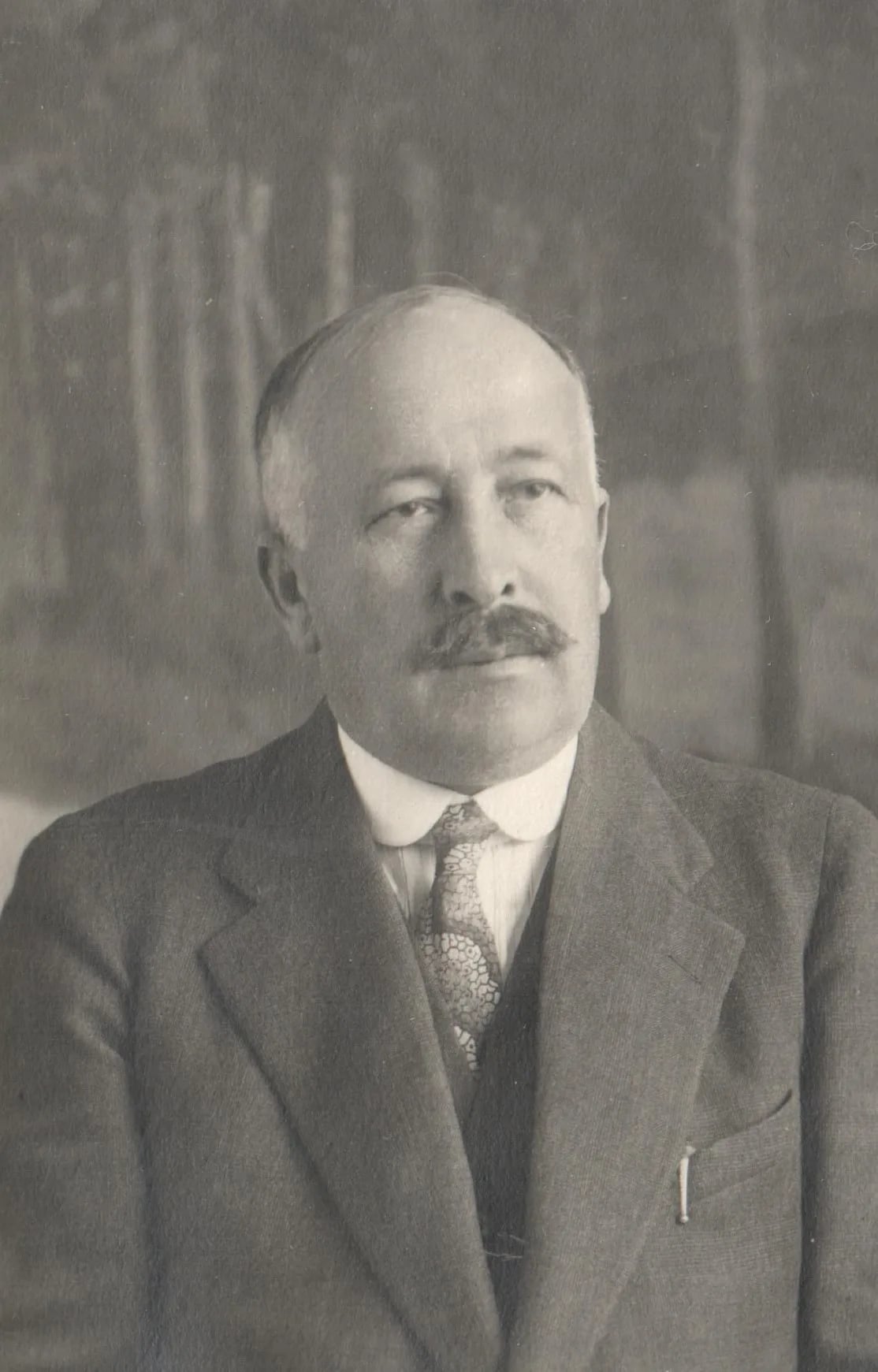 Porträt von Joseph de Chastonay (1880–1937) – Gedenkseite