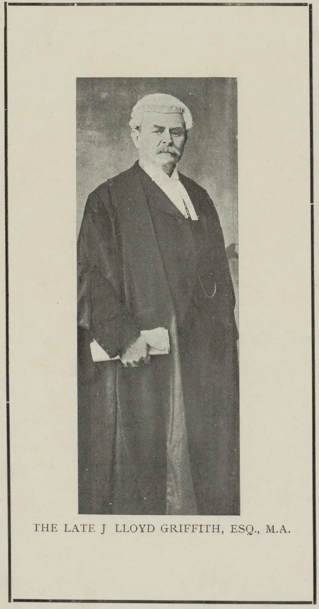 Porträt von John Lloyd Griffith (1839–1902) – Gedenkseite