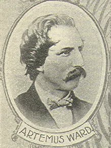 Portrait of Charles Farrar Browne (1834–1867) – memorial page