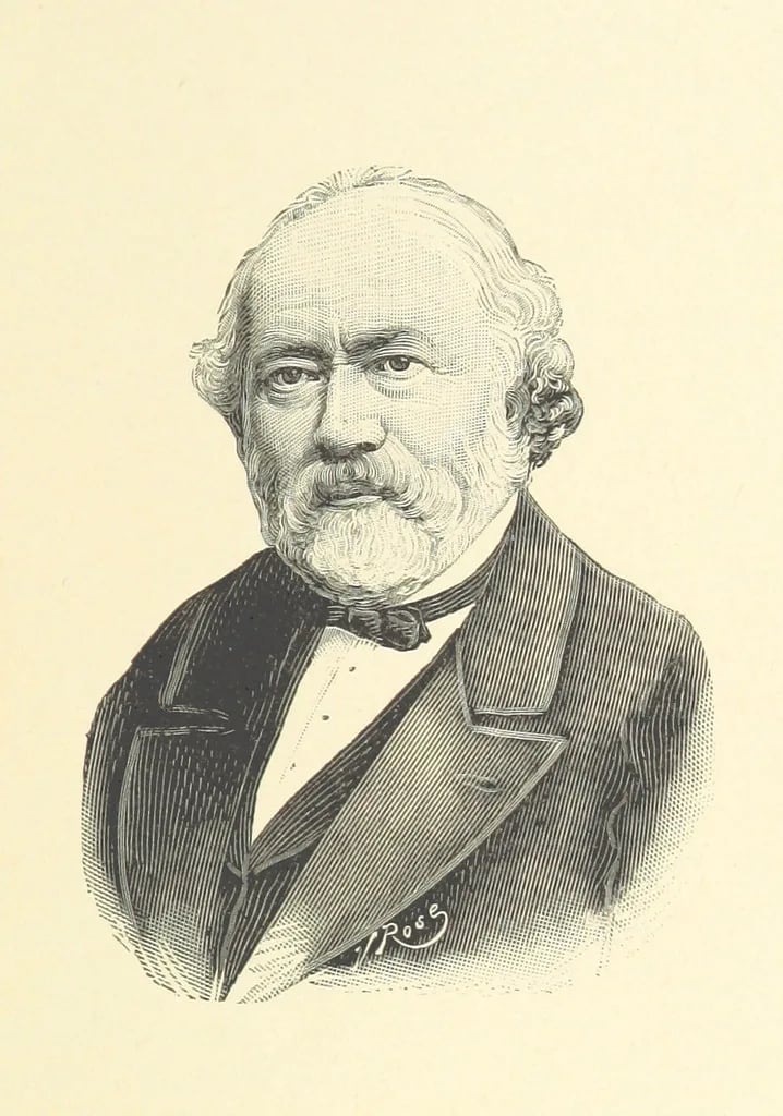 Porträt von Thomas Costes (1813–1886) – Gedenkseite