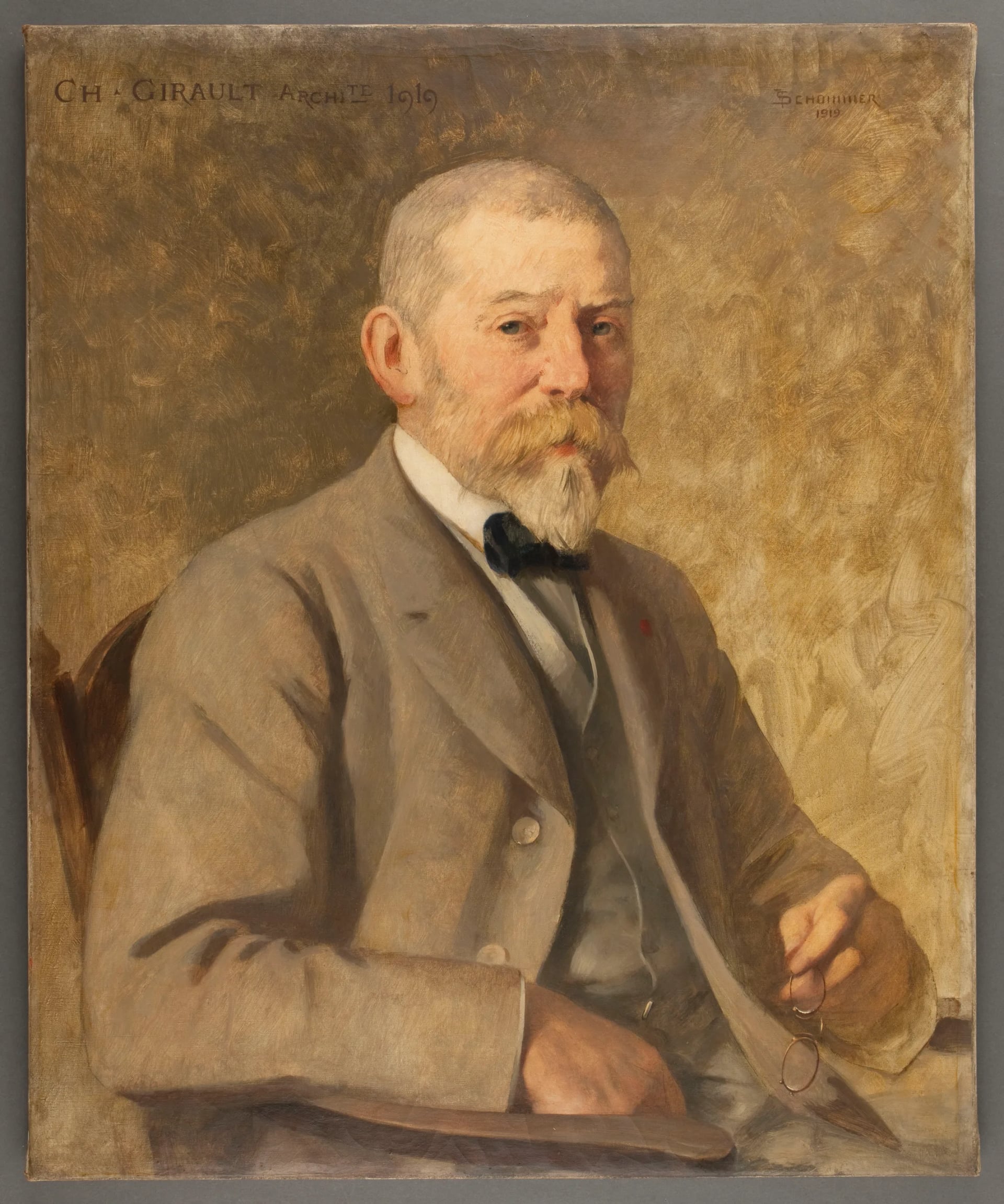Porträt von Charles Girault (1851–1932) – Gedenkseite