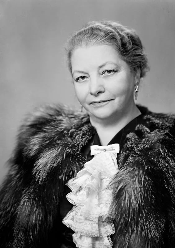 Porträt von Josefina Pahlberg (1882–1965) – Gedenkseite