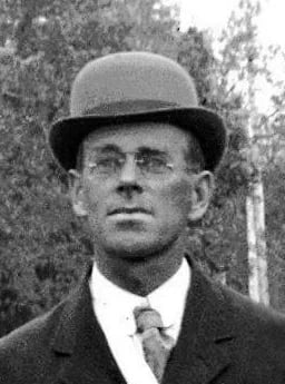 Porträt von Charles Gustav Binderup (1873–1950) – Gedenkseite