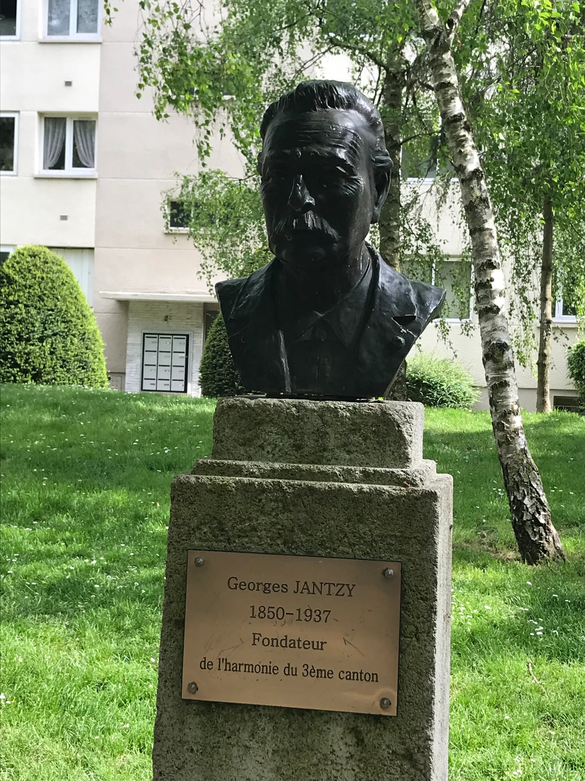 Portrait of Georges JANTZY (1850–1937) – memorial page