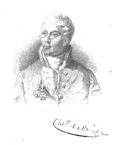 Porträt von Charles de Rasse (1774–1818) – Gedenkseite