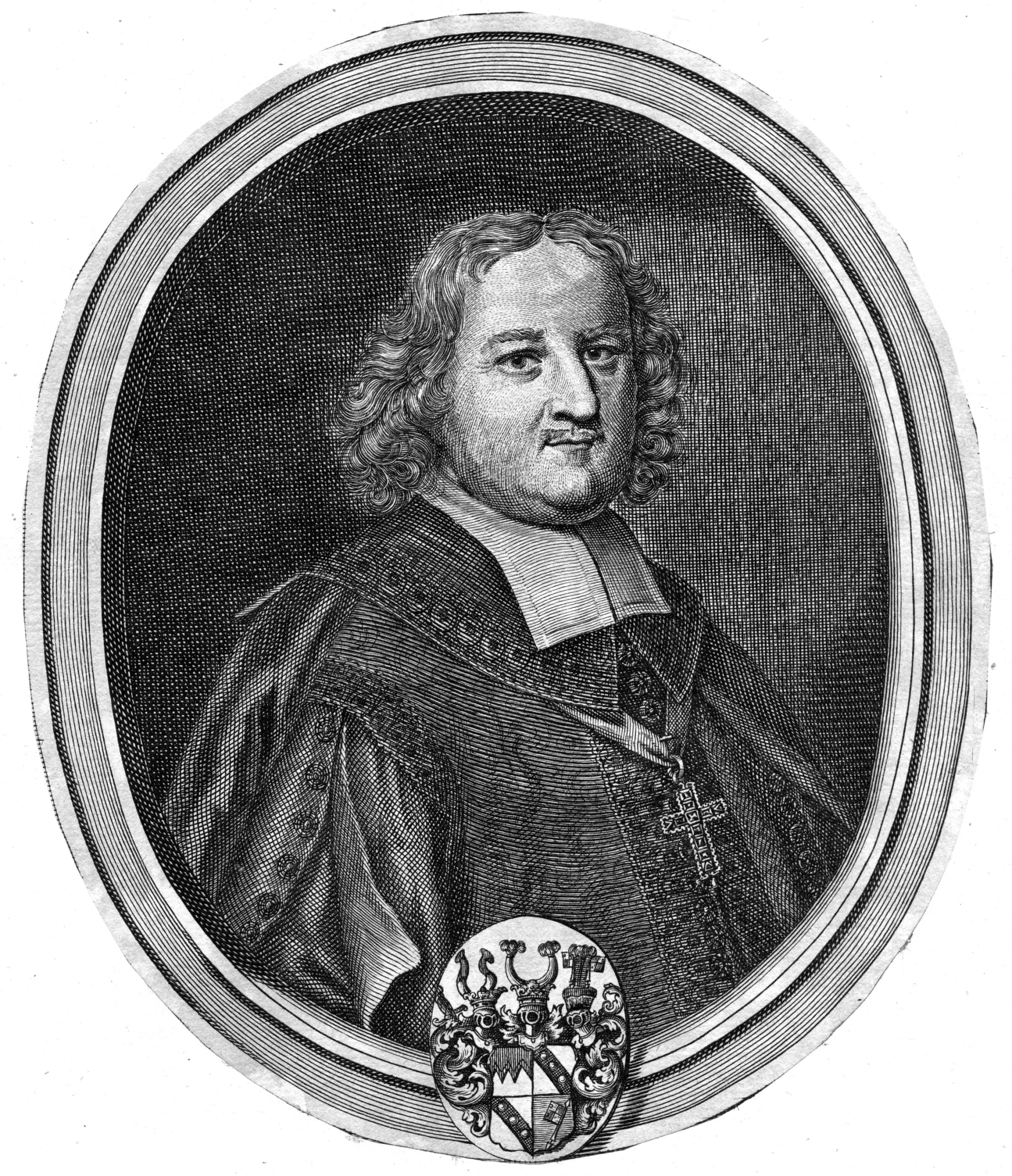 Porträt von Konrad Wilhelm von Wernau (1638–1684) – Gedenkseite