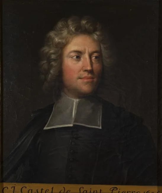 Portrait of Charles Irénée Castel de Saint-Pierre (1658–1743) – memorial page