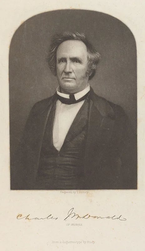 Portrait of Charles James McDonald (1793–1860) – memorial page