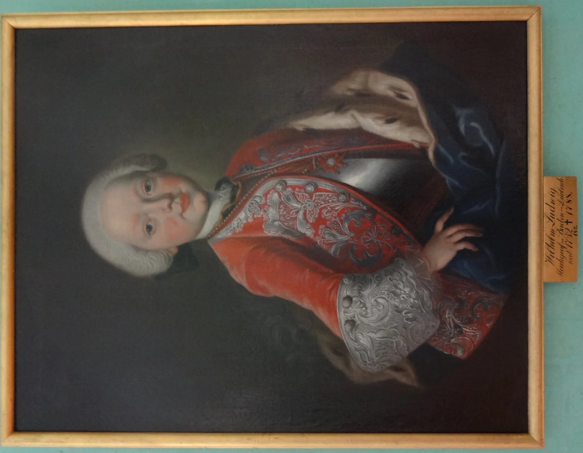 Portrait of Wilhelm Ludwig von Baden-Durlach (1732–1788) – memorial page